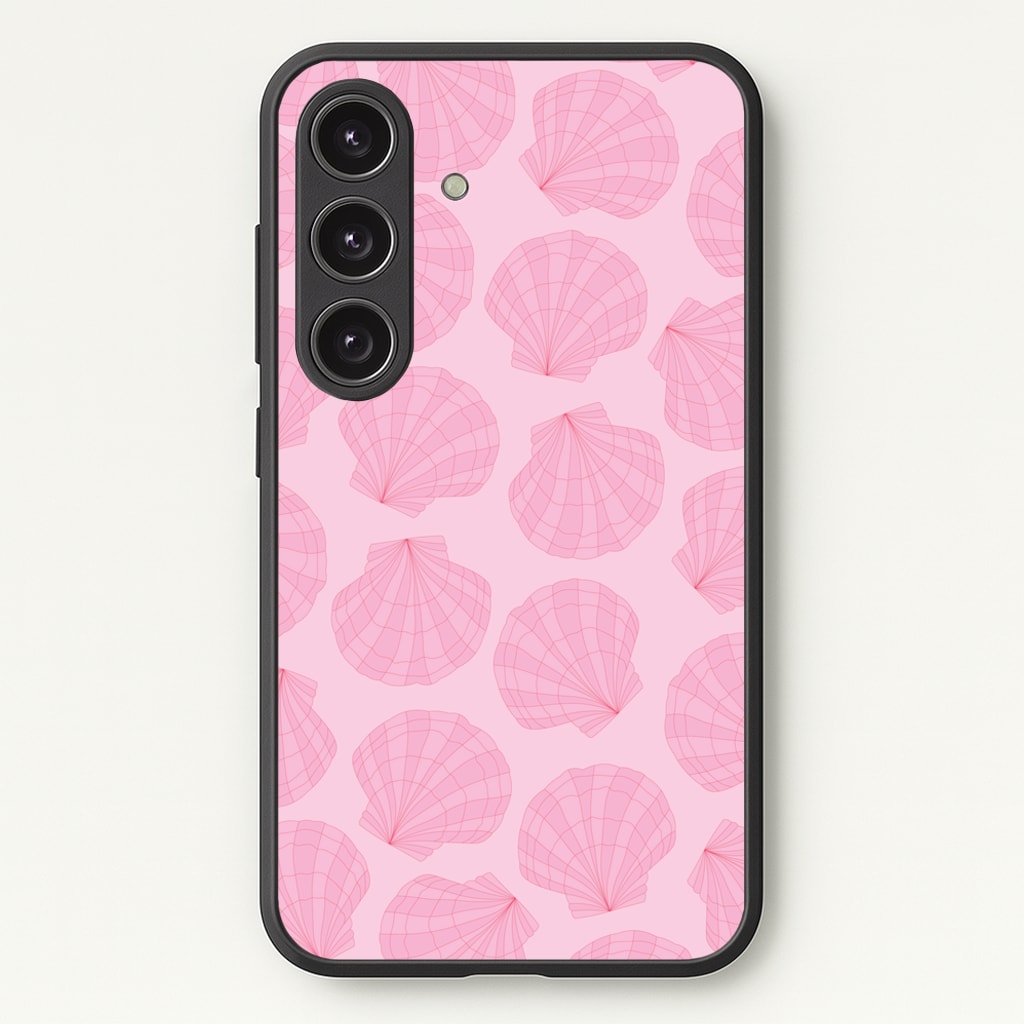Seashells Pattern 3 - Seashells Phone Case for Galaxy S25 Plus