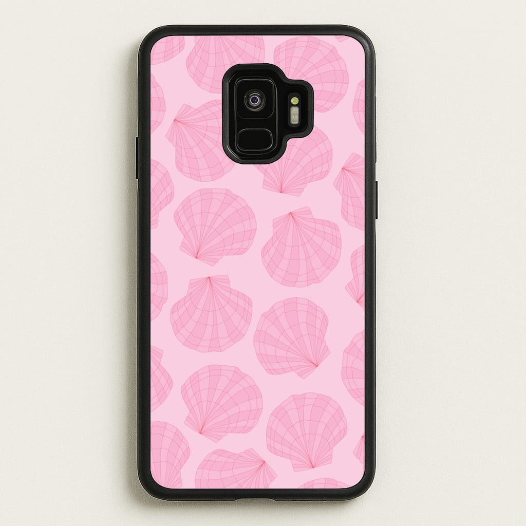Seashells Pattern 3 - Seashells Phone Case for Galaxy S9