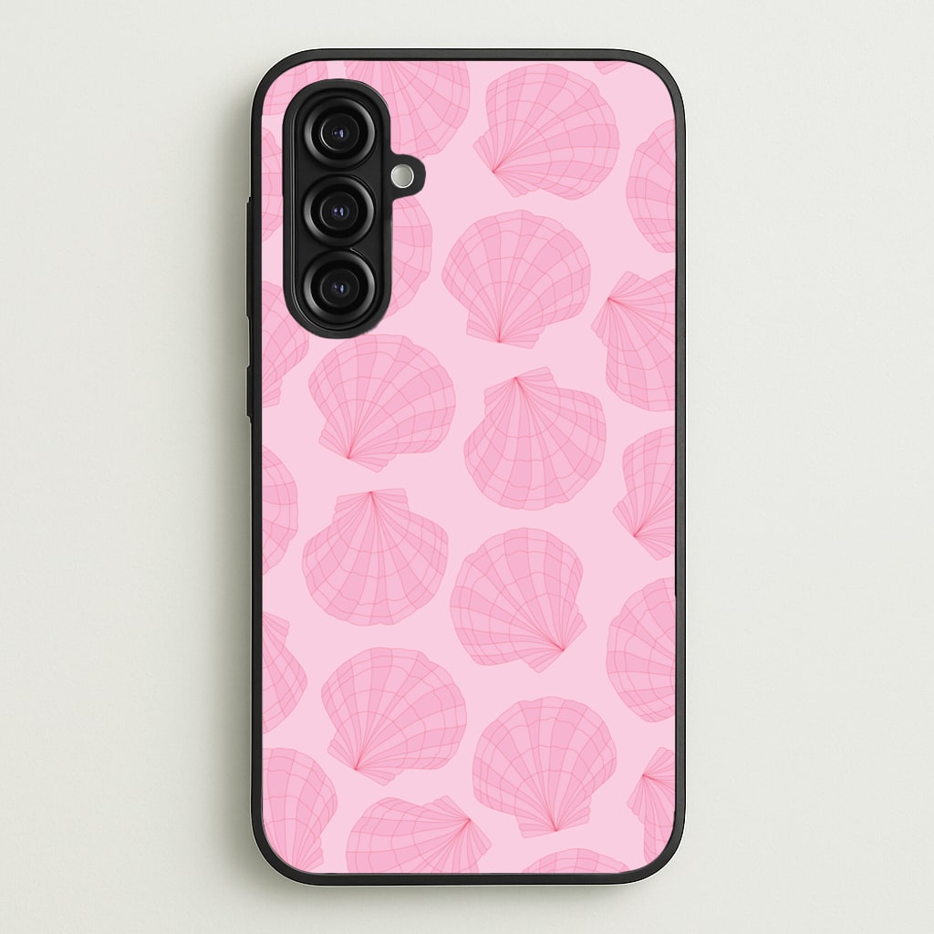 Seashells Pattern 3 - Seashells Phone Case for Galaxy A16