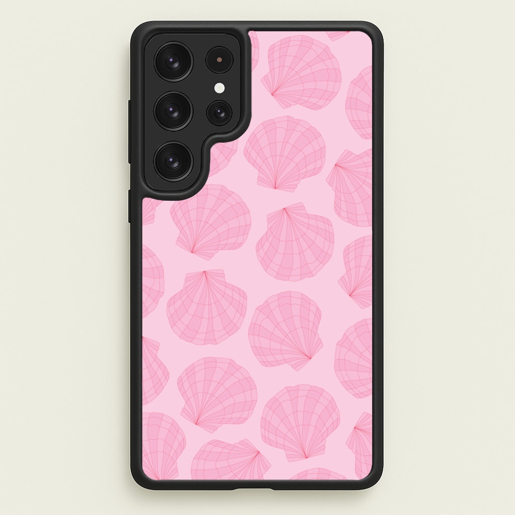 Seashells Pattern 3 - Seashells Phone Case for Galaxy S23 Ultra