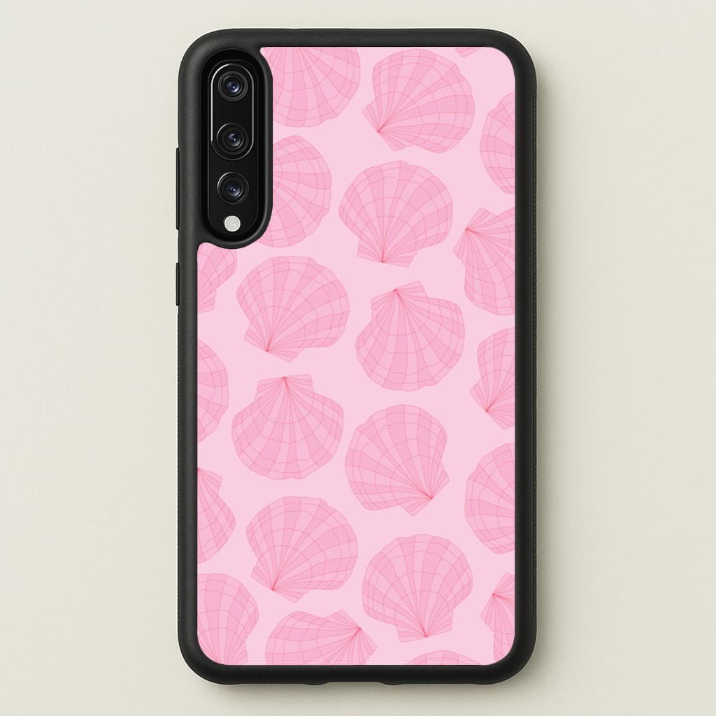 Seashells Pattern 3 - Seashells Phone Case for Huawei P20 Pro