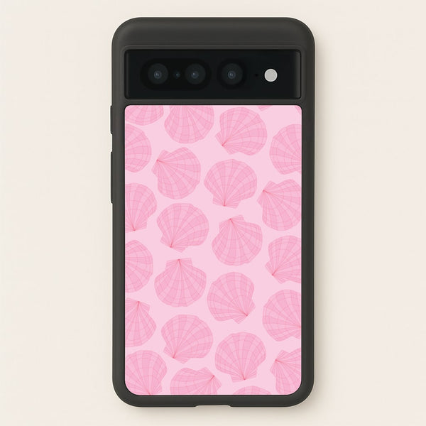 Seashells Pattern 3 - Seashells Phone Case for Google Pixel 7 Pro