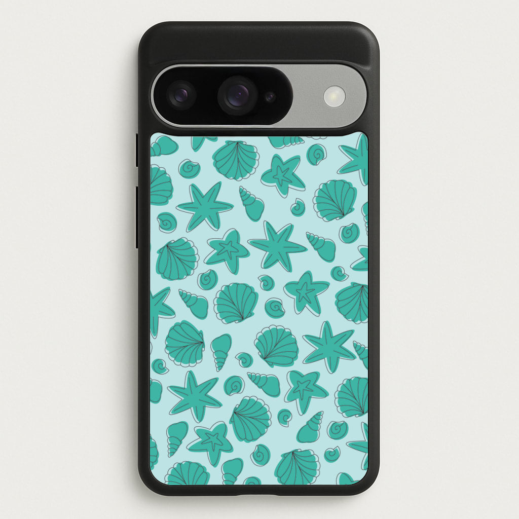 Seashells Pattern 4 Phone Case for Google Pixel 10 / 10 Pro