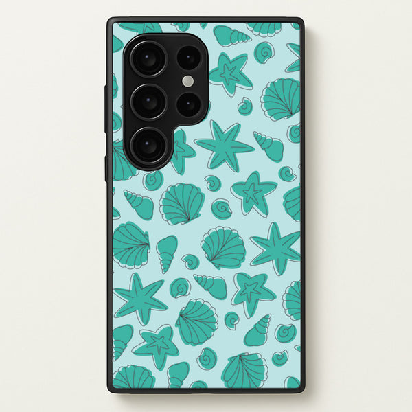 Seashells Pattern 4 - Seashells Phone Case for Galaxy S24 Ultra