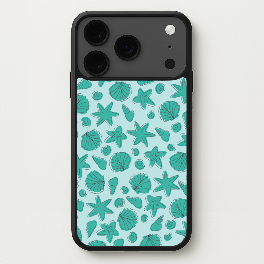 Seashells Pattern 4 Phone Case for iPhone 17 Pro