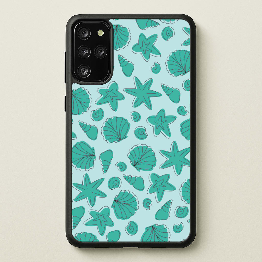 Seashells Pattern 4 - Seashells Phone Case for Galaxy S20 Plus
