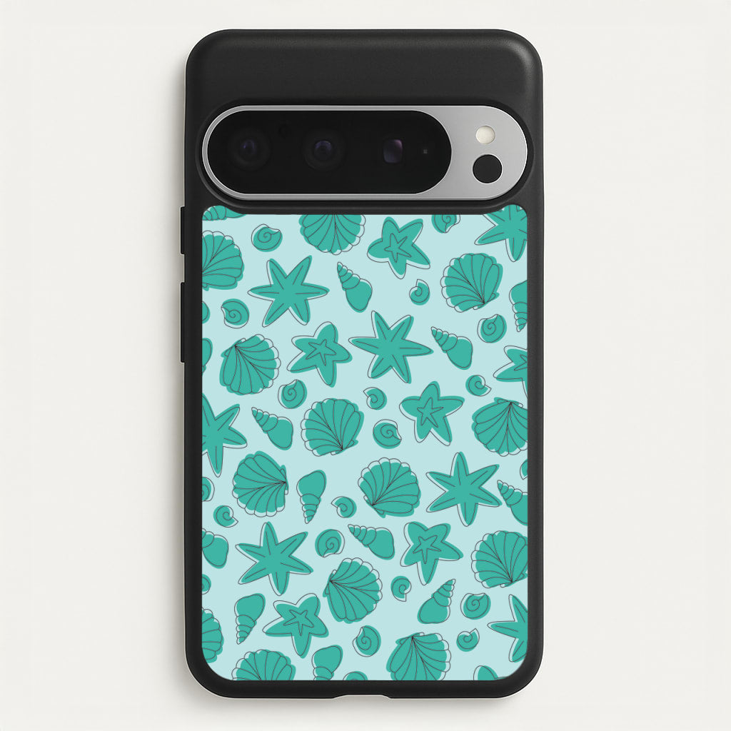 Seashells Pattern 4 - Seashells Phone Case for Google Pixel 9 Pro XL