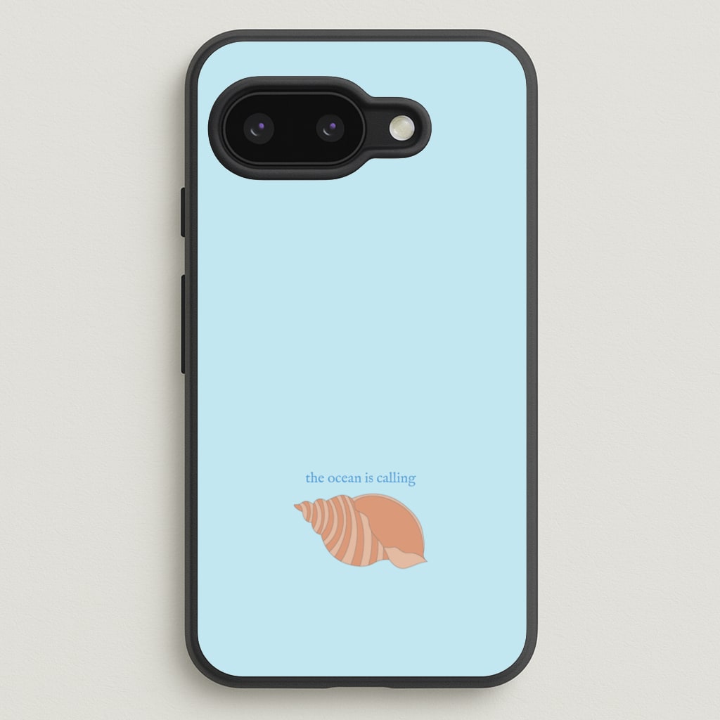 The Ocean Is Calling - Seashells - Seashells Phone Case for Google Pixel 9a