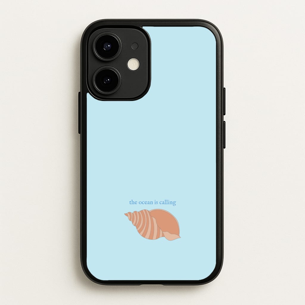 The Ocean Is Calling - Seashells - Seashells Phone Case for iPhone 12 Mini
