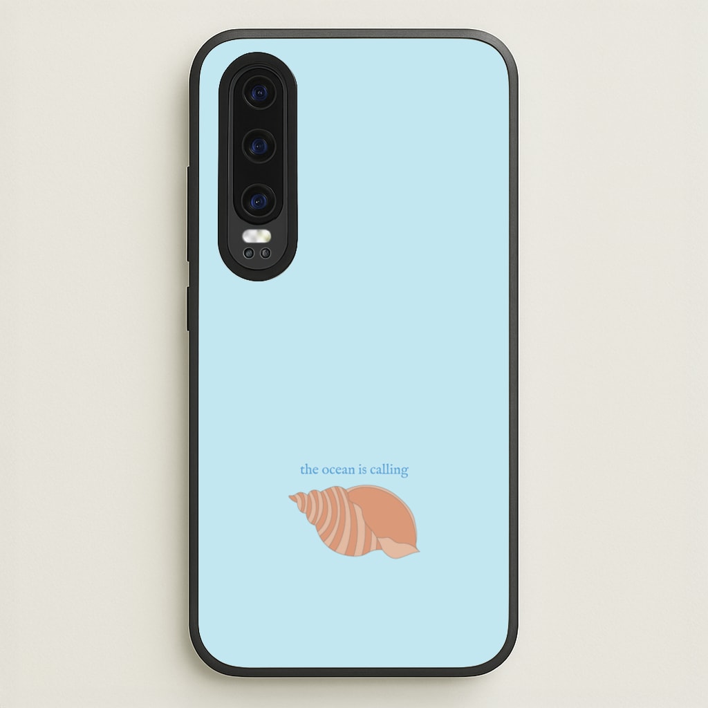 The Ocean Is Calling - Seashells - Seashells Phone Case for Huawei P30