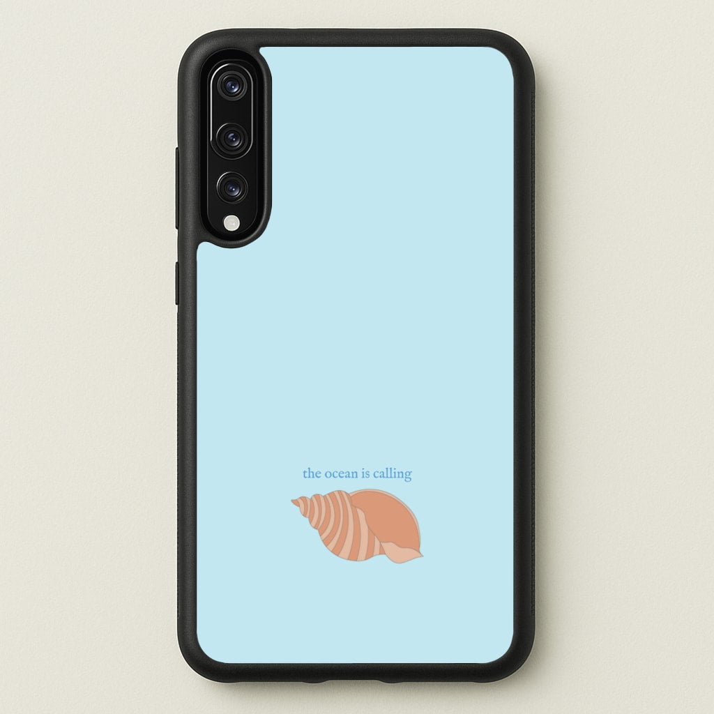 The Ocean Is Calling - Seashells - Seashells Phone Case for Huawei P20 Pro