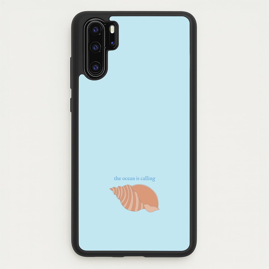 The Ocean Is Calling - Seashells - Seashells Phone Case for Huawei P30 Pro