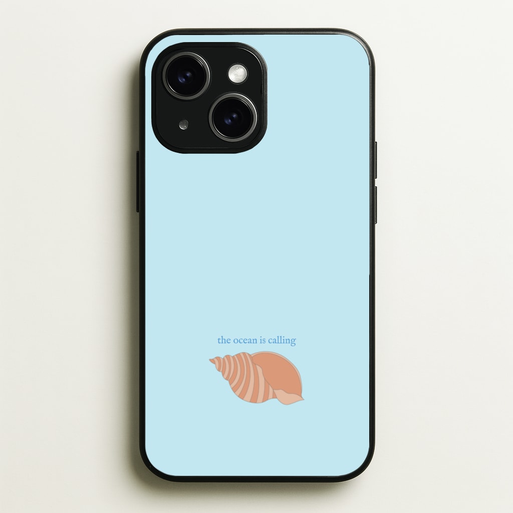 The Ocean Is Calling - Seashells - Seashells Phone Case for iPhone 14