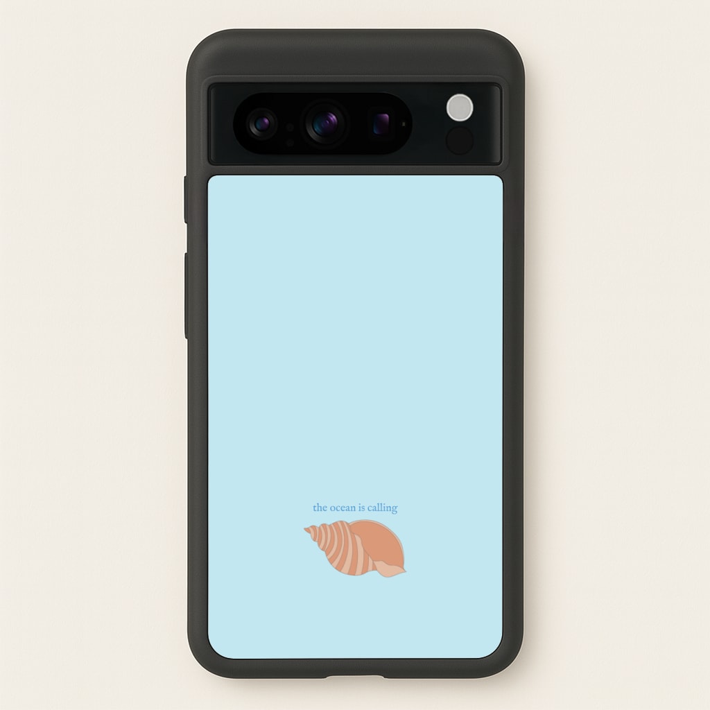 The Ocean Is Calling - Seashells - Seashells Phone Case for Google Pixel 8 Pro
