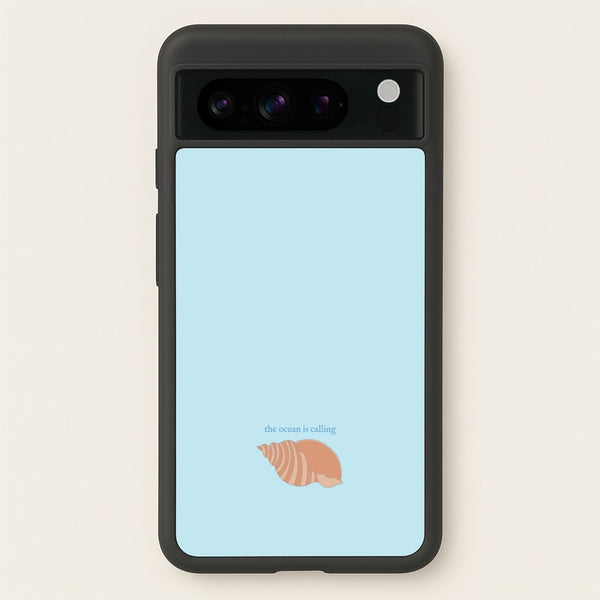 The Ocean Is Calling - Seashells - Seashells Phone Case for Google Pixel 8 Pro