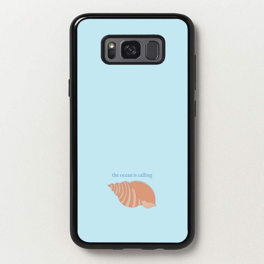 The Ocean Is Calling - Seashells - Seashells Phone Case for Galaxy S8