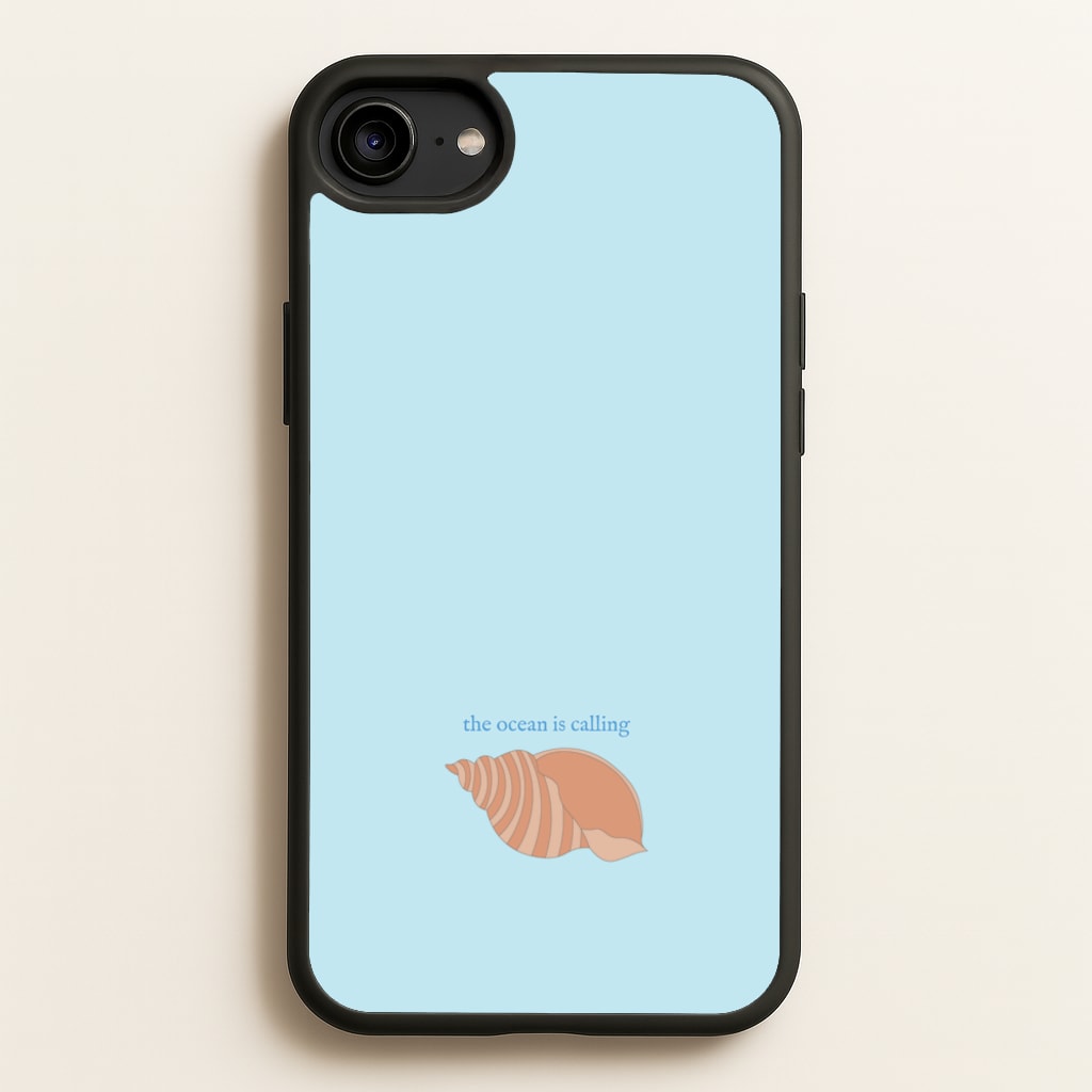 The Ocean Is Calling - Seashells - Seashells Phone Case for iPhone 6 / 7 / 8 / SE