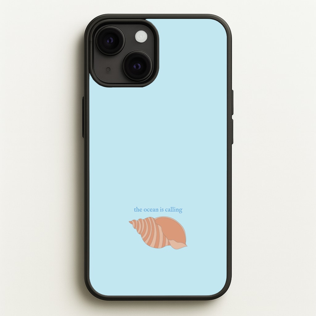 The Ocean Is Calling - Seashells - Seashells Phone Case for iPhone 13 Mini