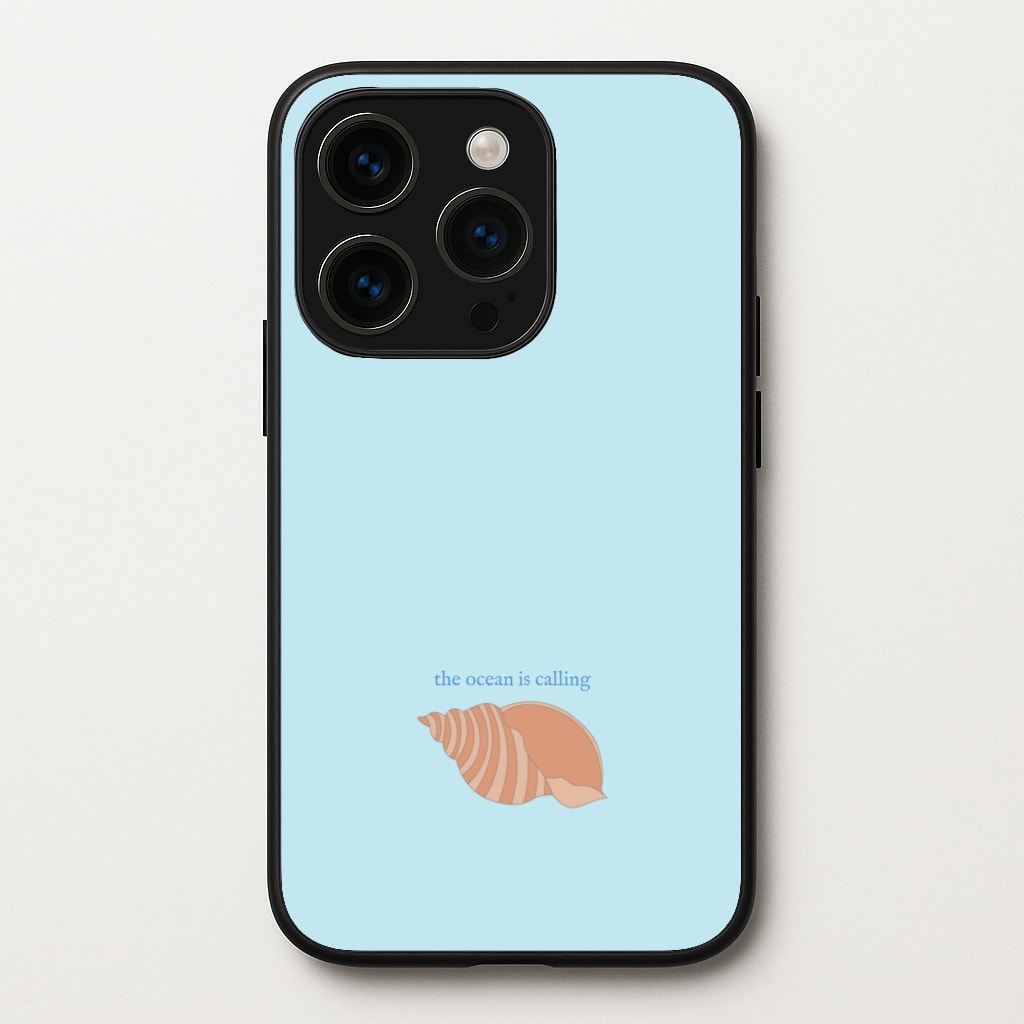 The Ocean Is Calling - Seashells - Seashells Phone Case for iPhone 14 Pro