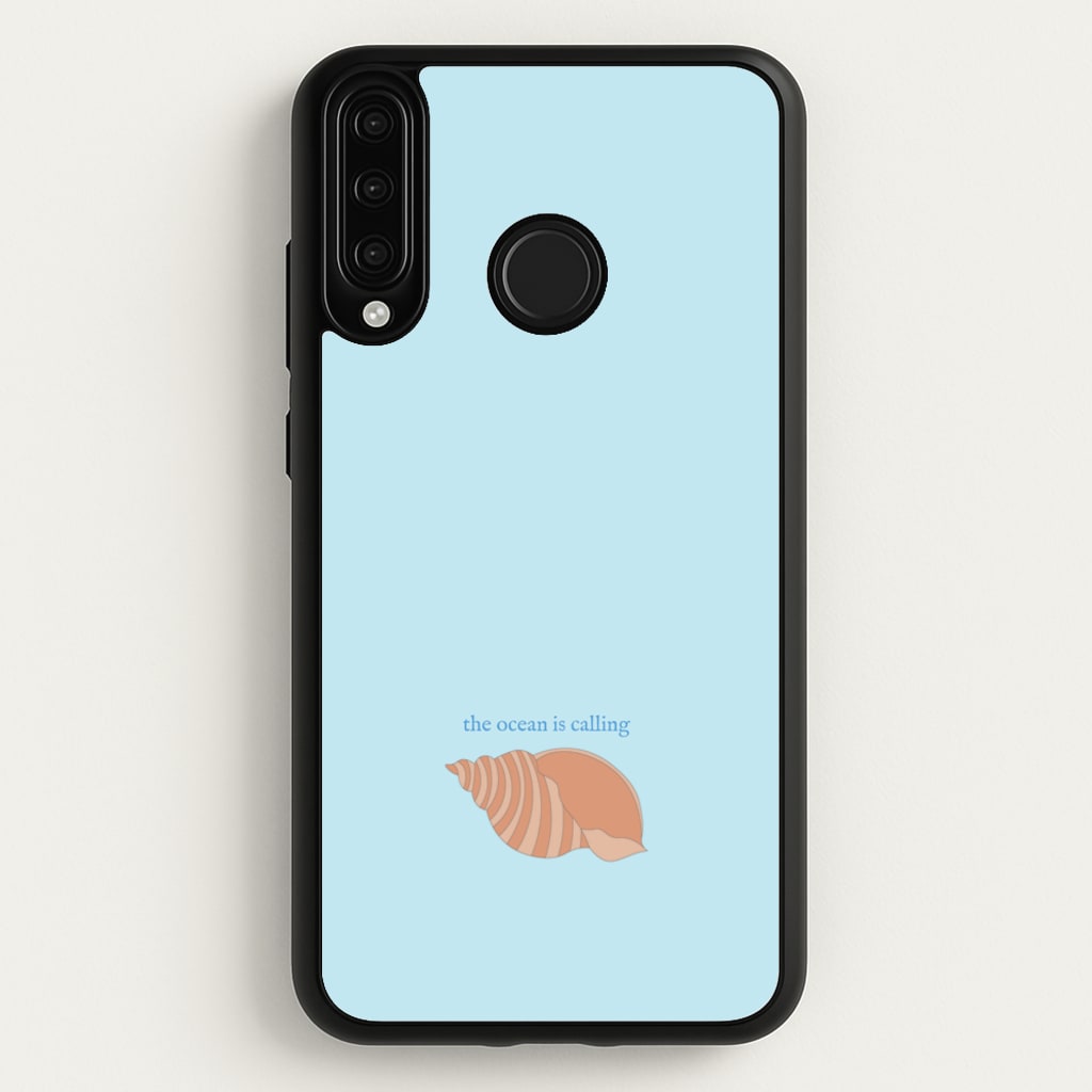 The Ocean Is Calling - Seashells - Seashells Phone Case for Huawei P30 Lite