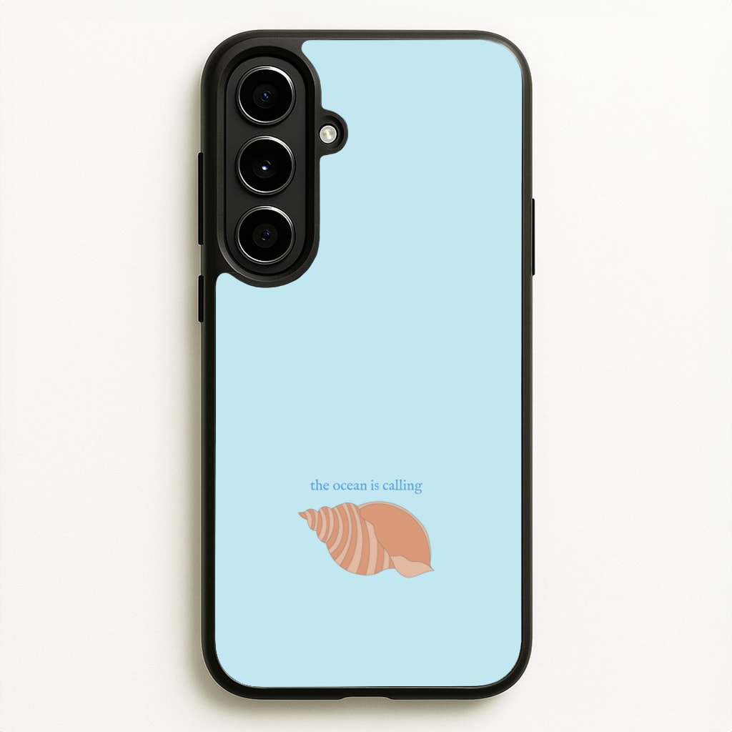The Ocean Is Calling - Seashells - Seashells Phone Case for Galaxy A56