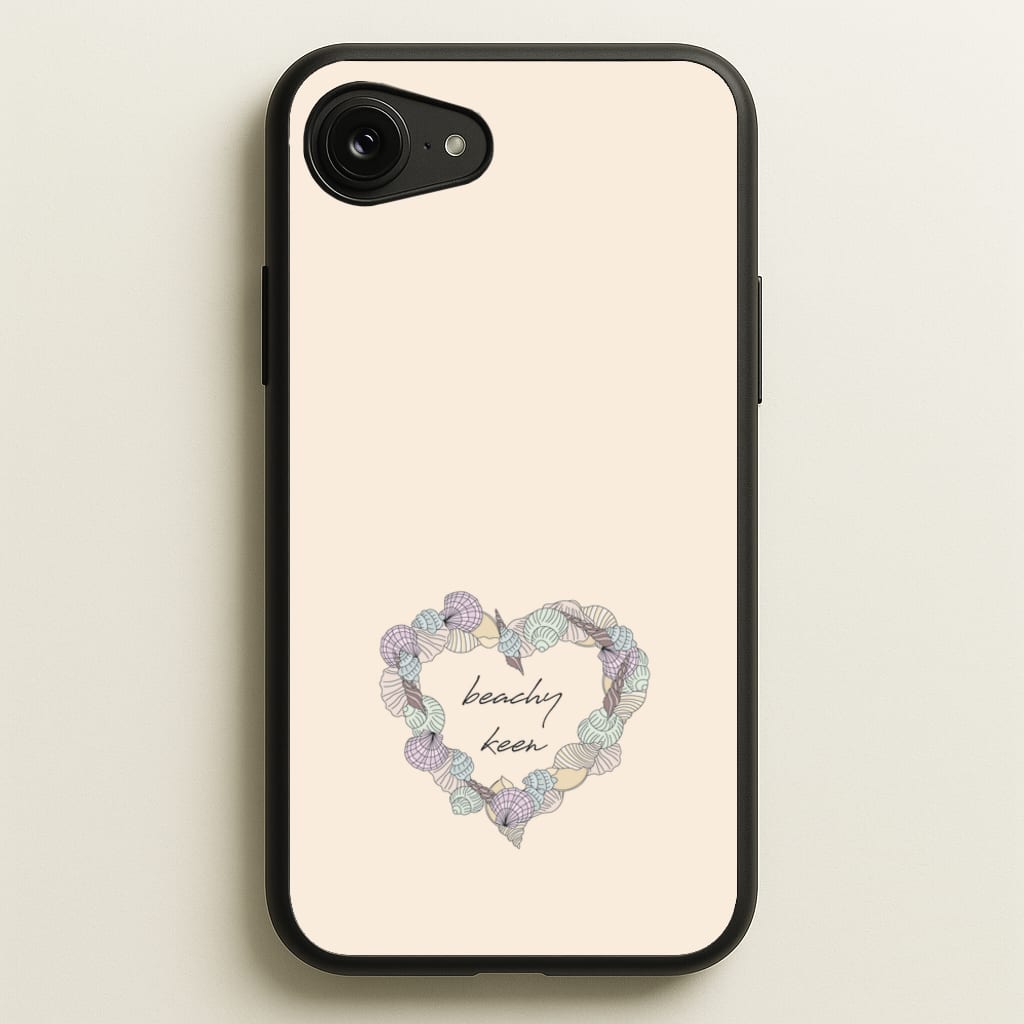 Beachy Keen - Seashells - Seashells Phone Case for iPhone 16e
