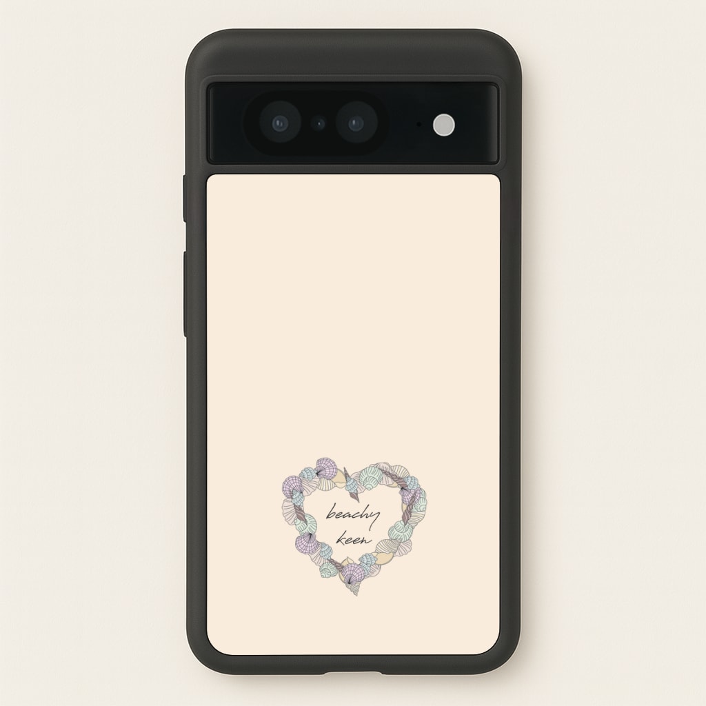 Beachy Keen - Seashells - Seashells Phone Case for Google Pixel 8