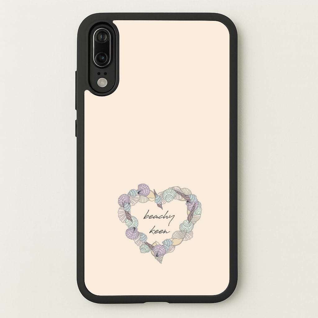 Beachy Keen - Seashells - Seashells Phone Case for Huawei P20