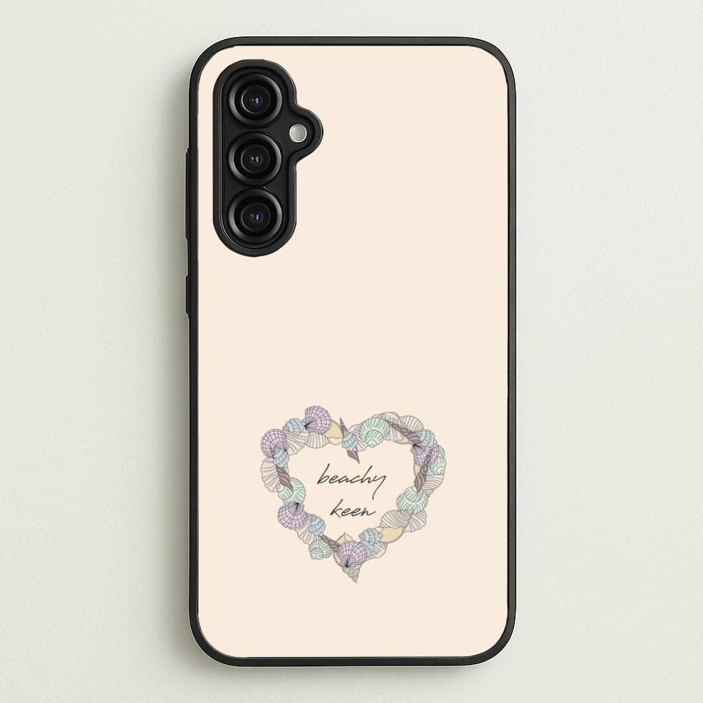 Beachy Keen - Seashells - Seashells Phone Case for Galaxy A14
