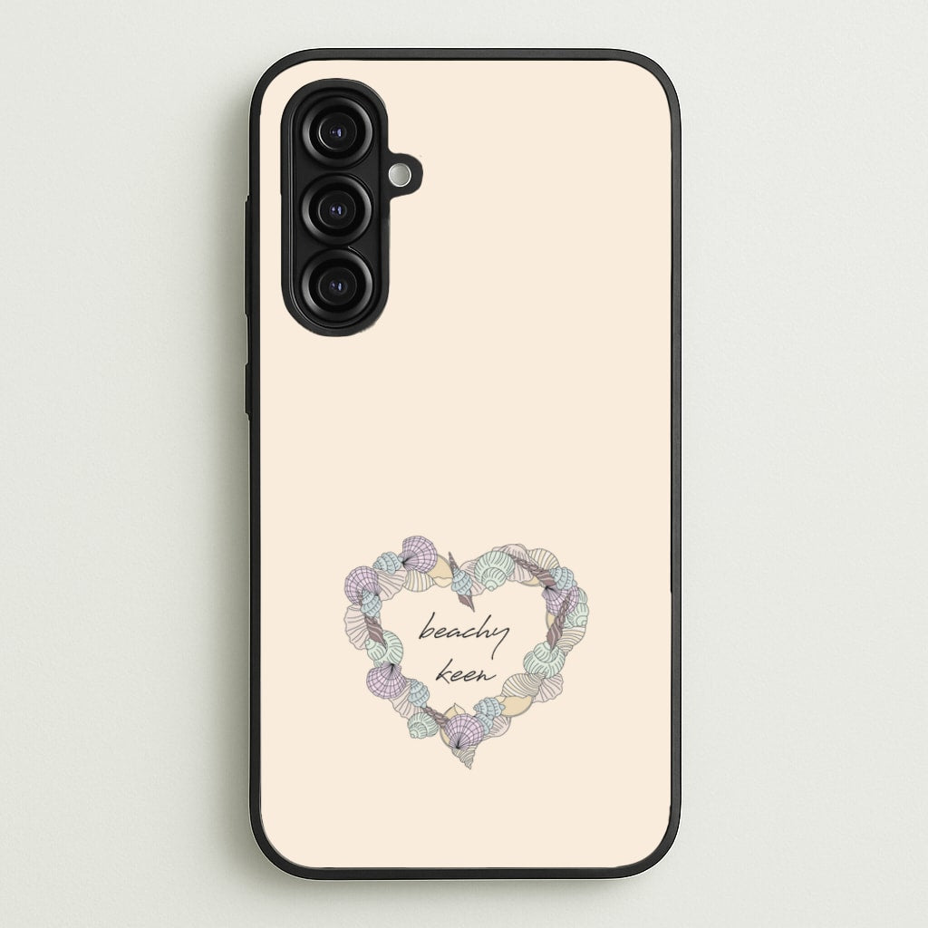 Beachy Keen - Seashells - Seashells Phone Case for Galaxy A16
