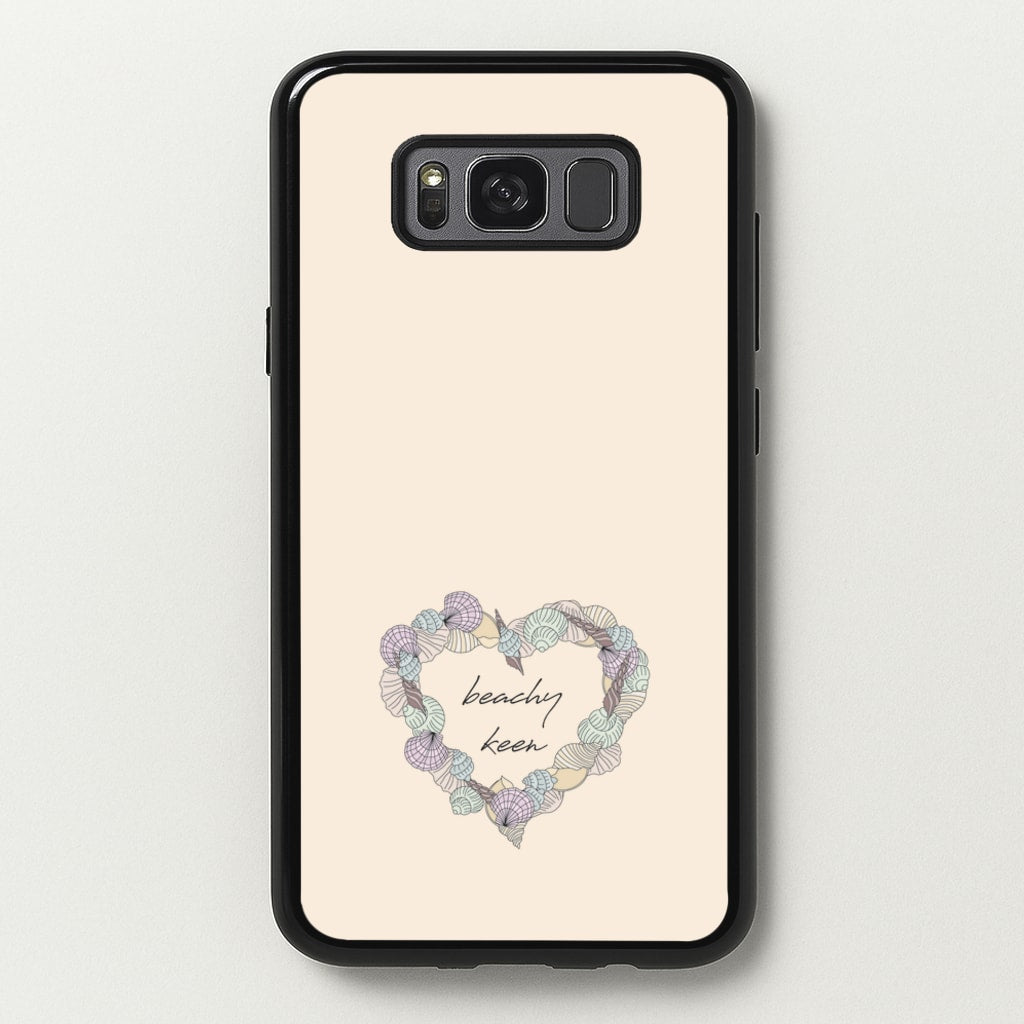 Beachy Keen - Seashells - Seashells Phone Case for Galaxy S8 Plus