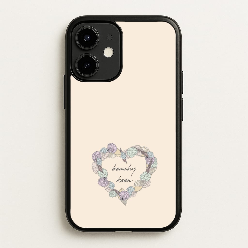 Beachy Keen - Seashells - Seashells Phone Case for iPhone 12 / 12 Pro