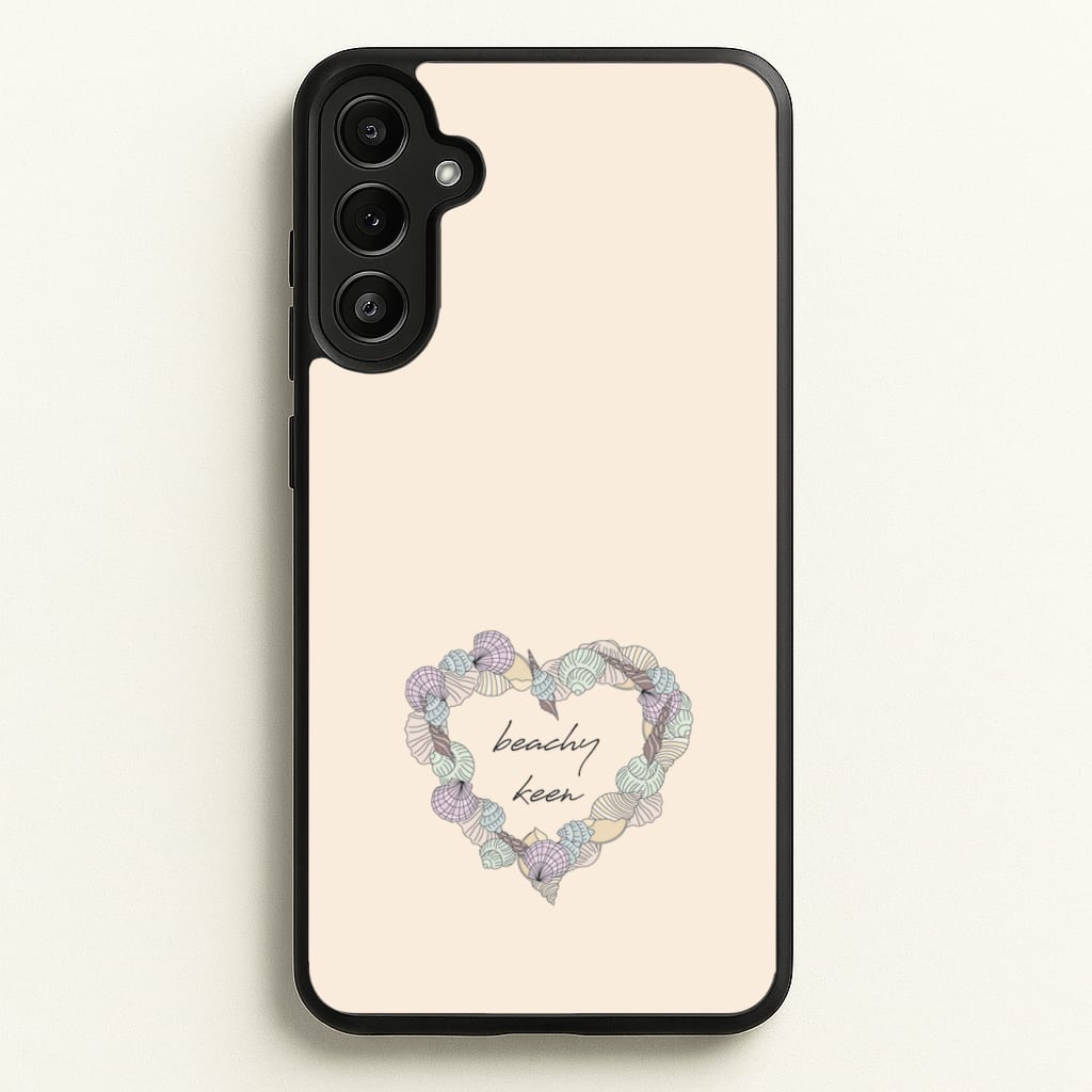 Beachy Keen - Seashells - Seashells Phone Case for Galaxy A34