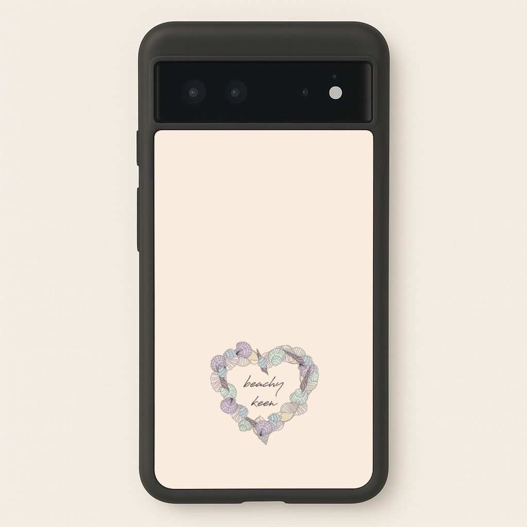 Beachy Keen - Seashells - Seashells Phone Case for Google Pixel 6