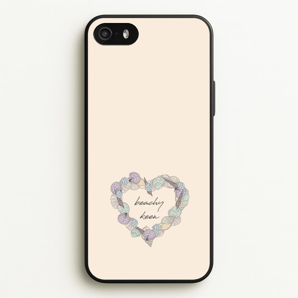 Beachy Keen - Seashells - Seashells Phone Case for iPhone 5 / 5s / SE 2016