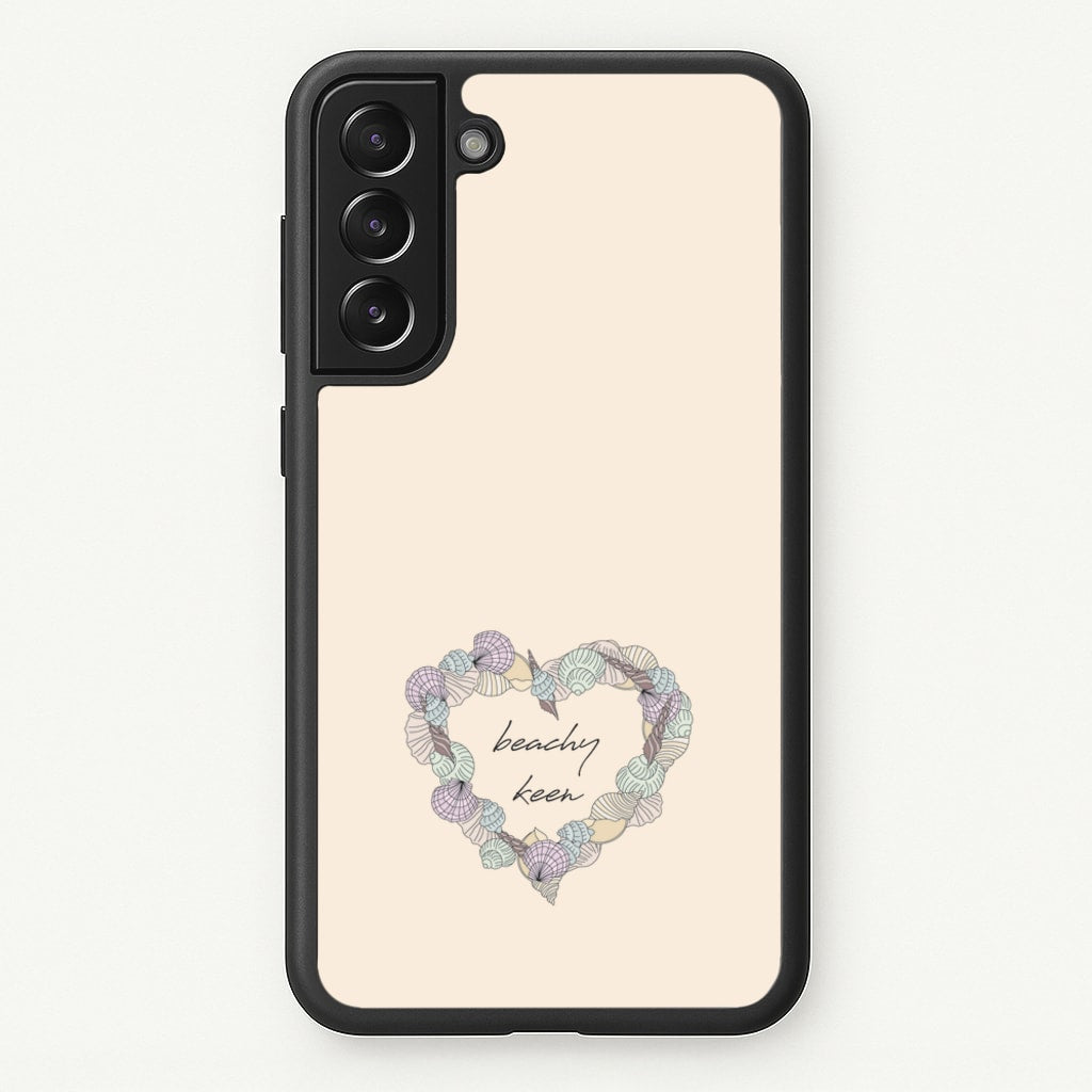 Beachy Keen - Seashells - Seashells Phone Case for Galaxy S21