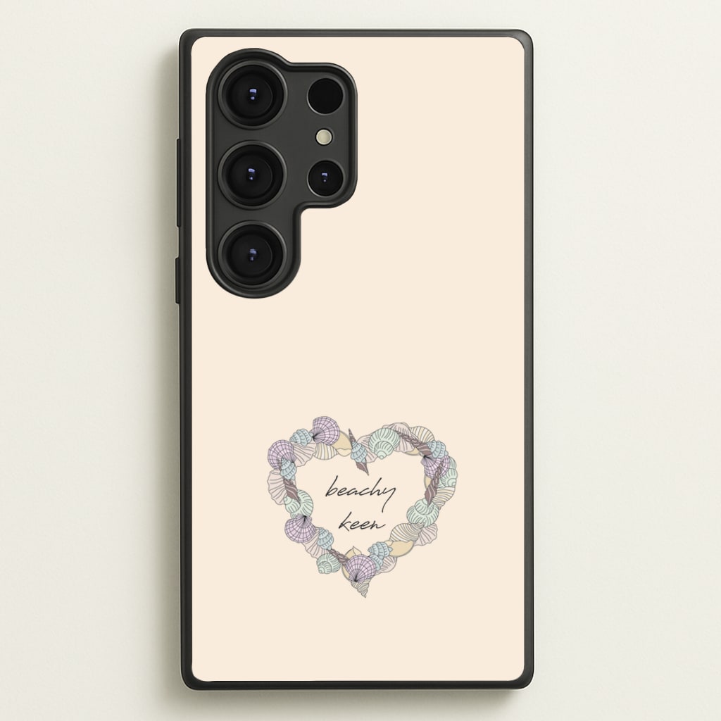 Beachy Keen - Seashells - Seashells Phone Case for Galaxy S25 Ultra