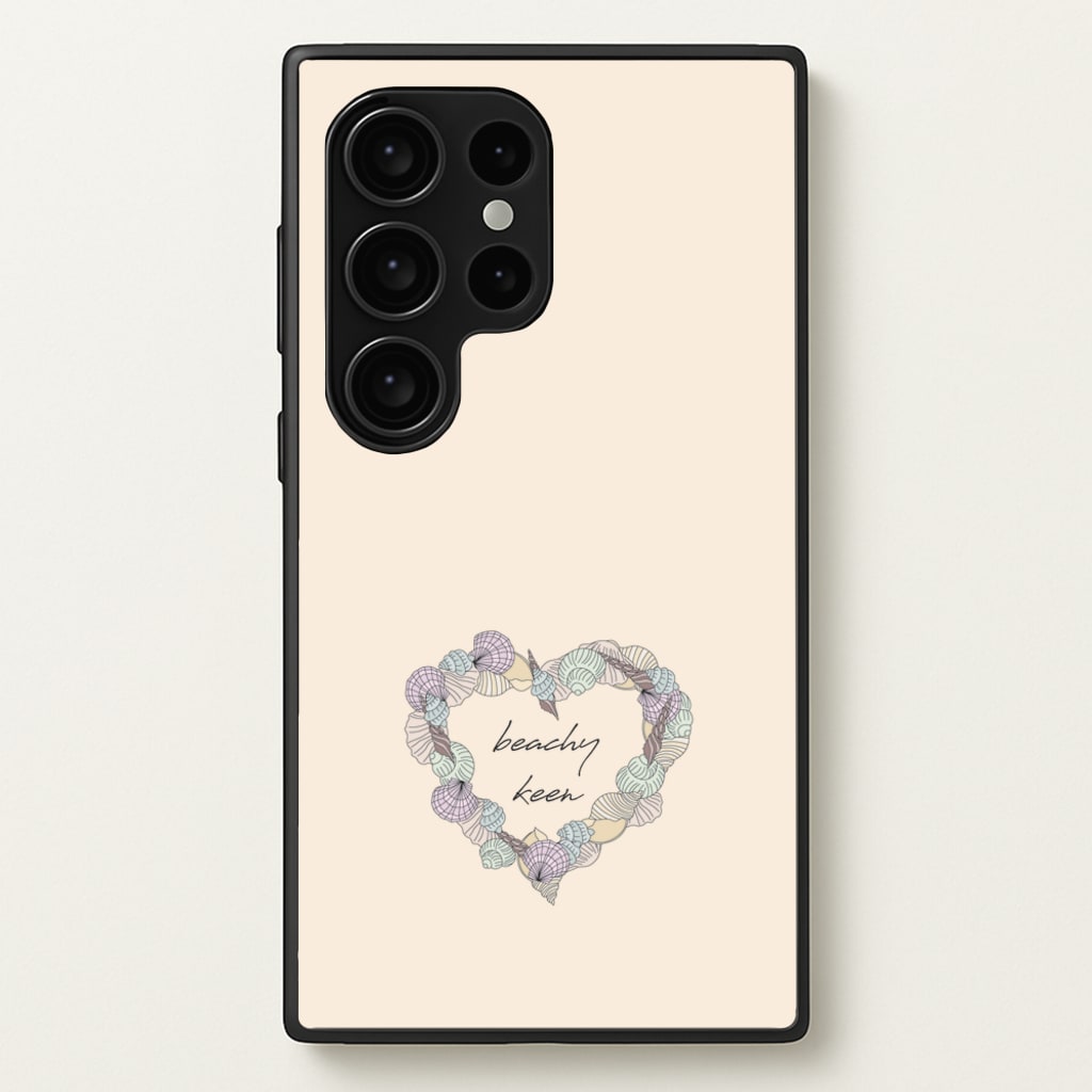 Beachy Keen - Seashells - Seashells Phone Case for Galaxy S24 Ultra