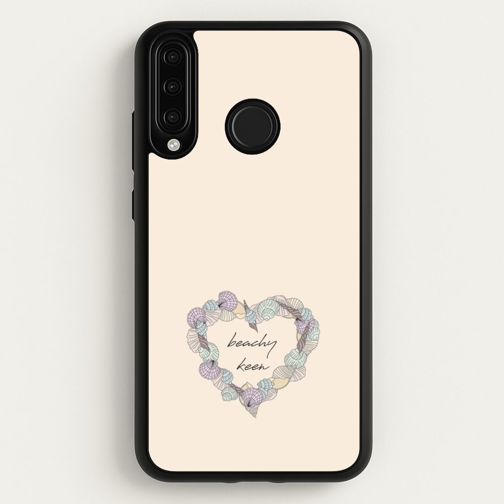 Beachy Keen - Seashells - Seashells Phone Case for Huawei P30 Lite