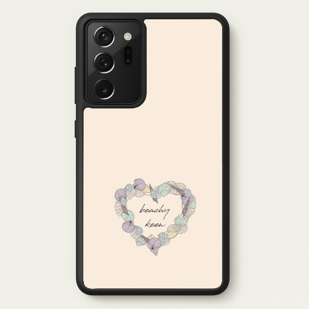 Beachy Keen - Seashells - Seashells Phone Case for Galaxy Note 20 Ultra