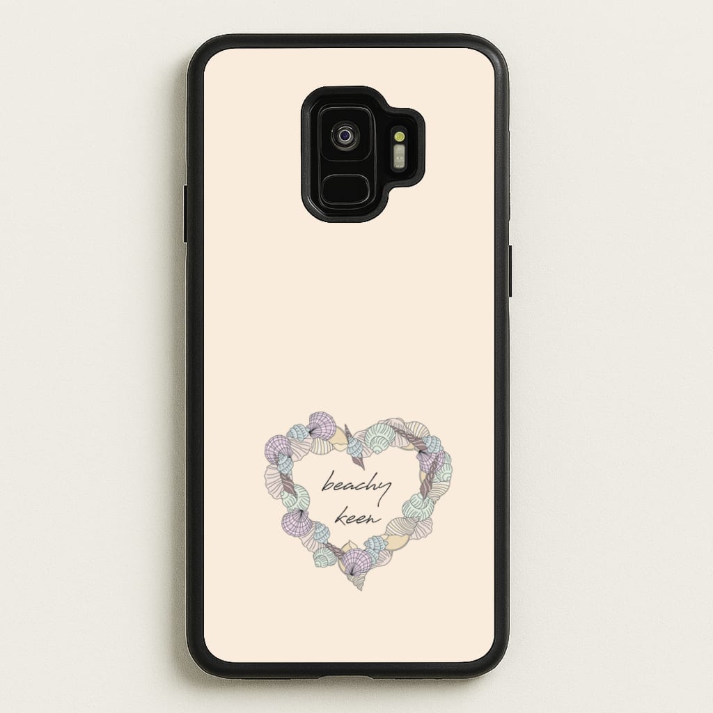 Beachy Keen - Seashells - Seashells Phone Case for Galaxy S9