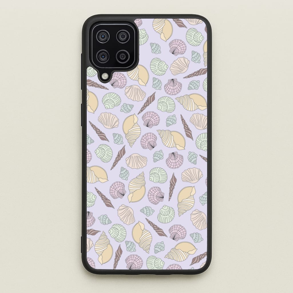 Seashells Pattern 7 - Seashells Phone Case for Galaxy A12