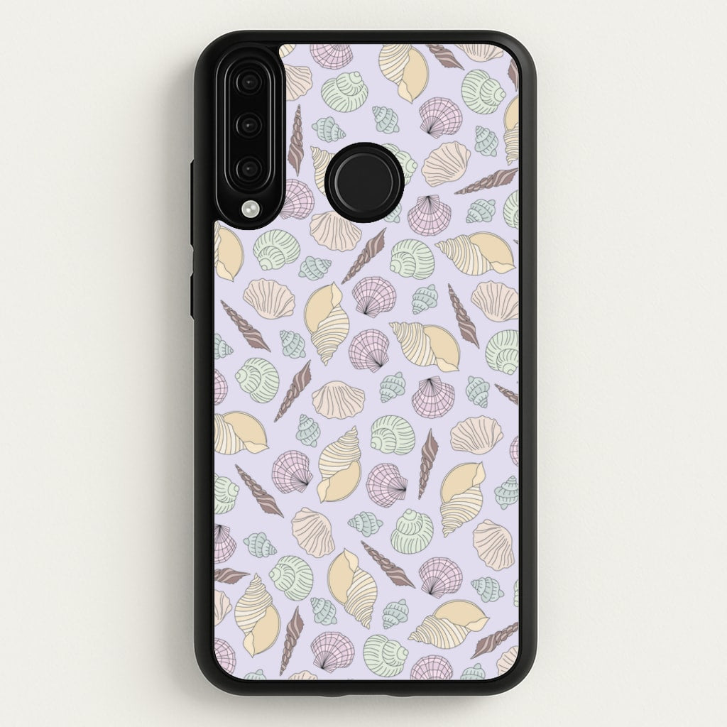 Seashells Pattern 7 - Seashells Phone Case for Huawei P30 Lite