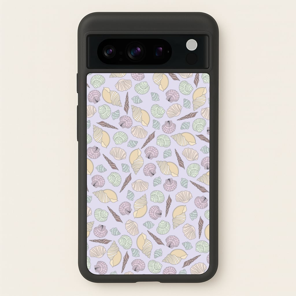 Seashells Pattern 7 - Seashells Phone Case for Google Pixel 8 Pro