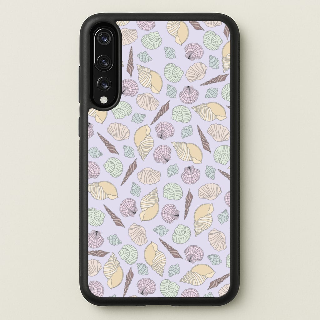 Seashells Pattern 7 - Seashells Phone Case for Huawei P20 Pro