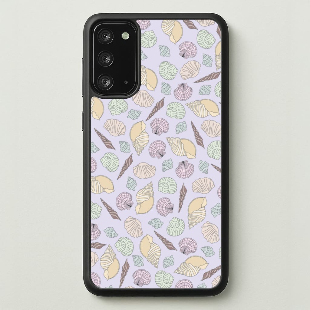 Seashells Pattern 7 - Seashells Phone Case for Galaxy Note 20