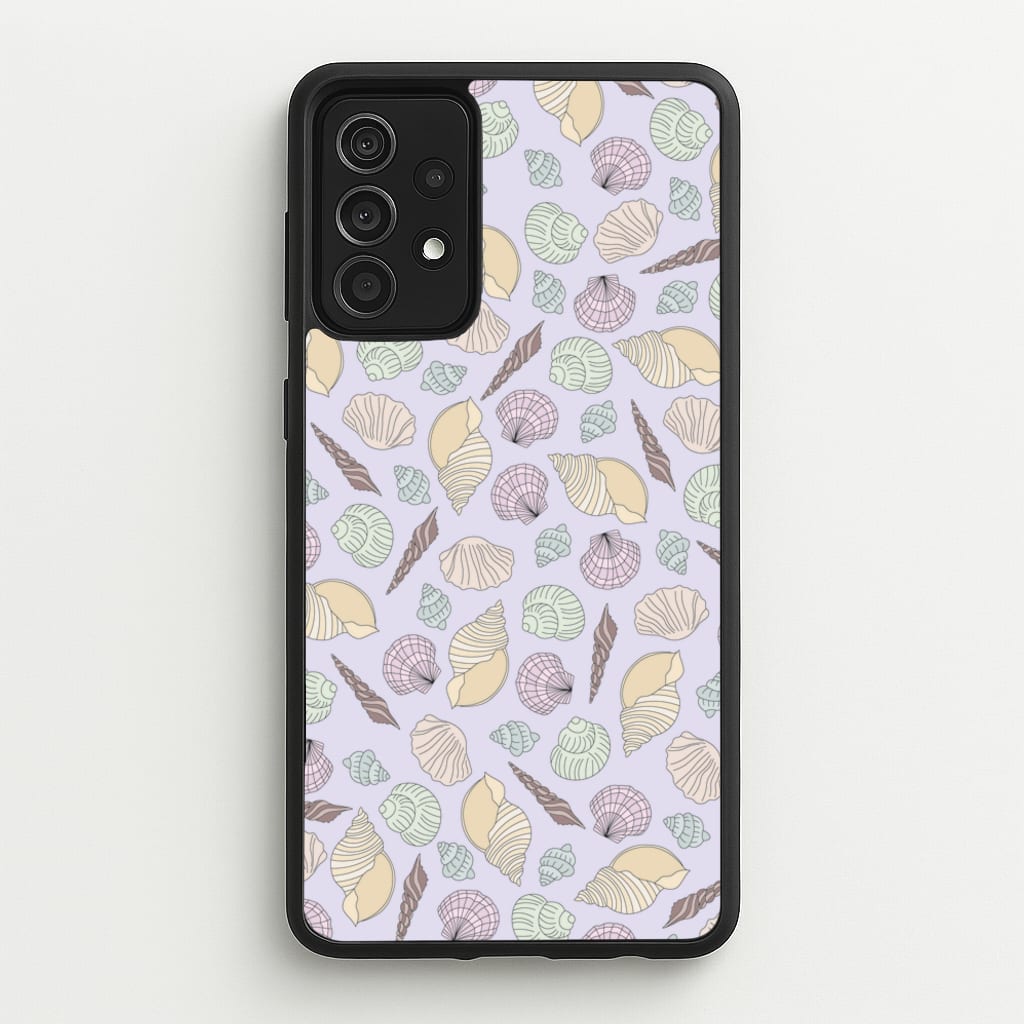 Seashells Pattern 7 - Seashells Phone Case for Galaxy A52 / A52s