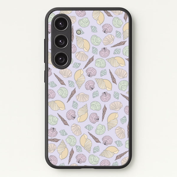 Seashells Pattern 7 - Seashells Phone Case for Galaxy S25