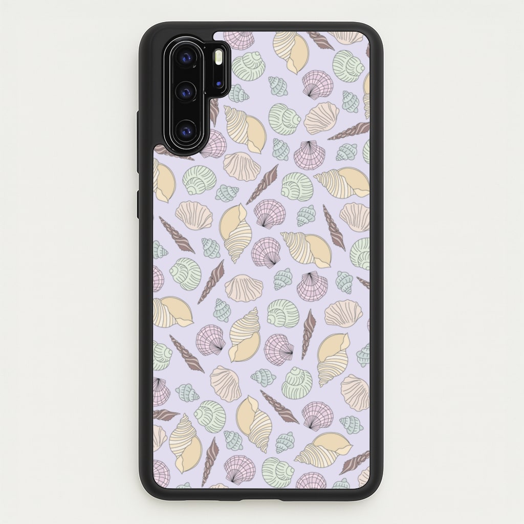 Seashells Pattern 7 - Seashells Phone Case for Huawei P30 Pro