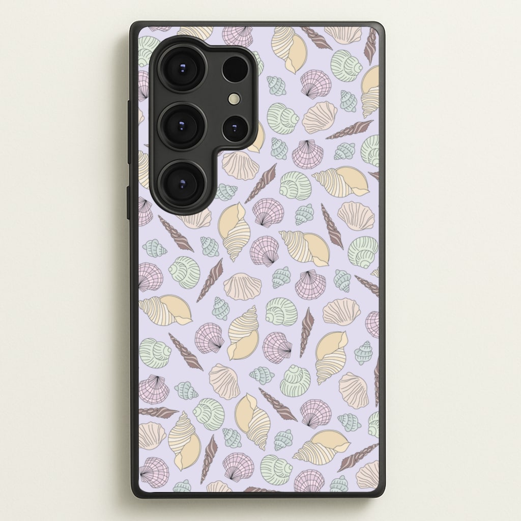 Seashells Pattern 7 - Seashells Phone Case for Galaxy S25 Ultra